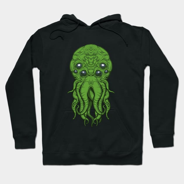 Cthulhu Hoodie by ChurchOfRobot